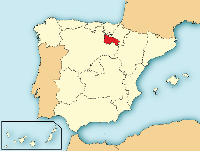 Carte de La Rioja